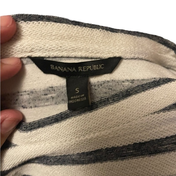 Banana Republic boxy terry cloth blouse SM - Picture 6 of 7